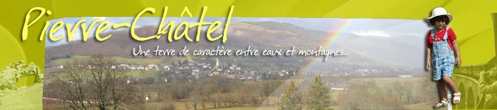 bandeau Site officiel de la mairie de Pierre-Châtel en Matheysine, Sud Isère